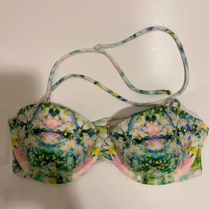Victoria Secret floral bra bikini top